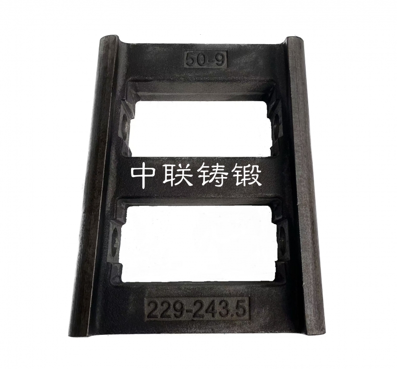 50道岔用复式交分道岔补强间隔铁 229-243.5